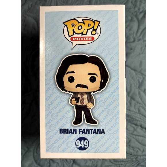 Funko Pop! Anchorman Scented Brian Fantana SDCC Exclusive Sticker - Picture 4 of 7